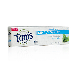 Tom's Simply White Toothpaste © Tom's of Maine
